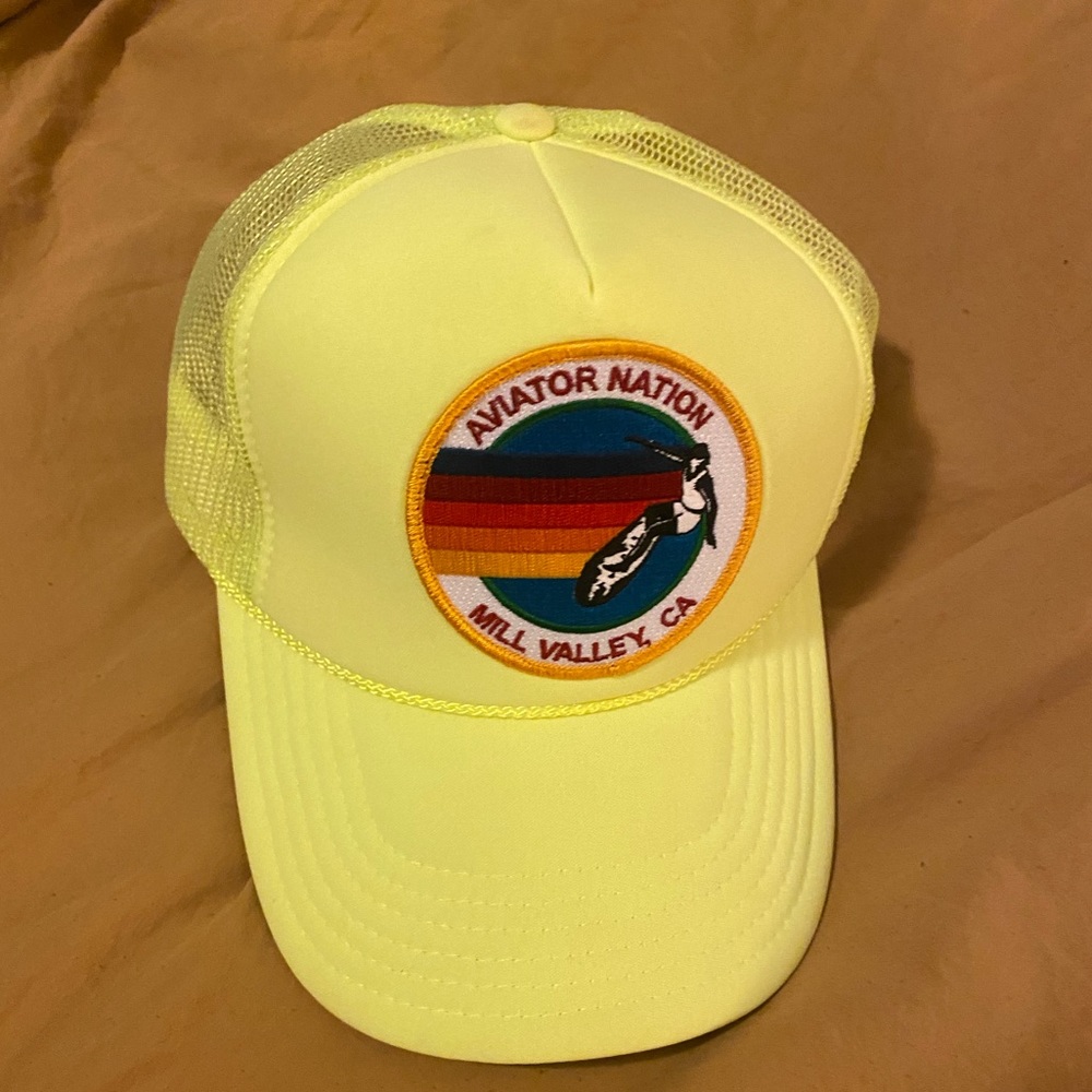 Aviator nation trucker hat